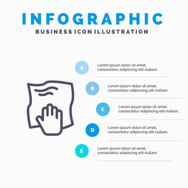 Temizlik, El, Ev Işi, Ovma, 5 adım önceden Fırçalama Hattı simgesi