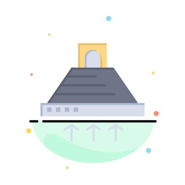 Başlık, Yemek, Mutfak, Egzoz, Duman Soyut Düz Renk Simgesi 