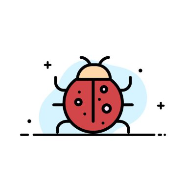 Sevimli, Böcek, Uğur Böceği, Doğa, Bahar İş Düz Hat Dolu