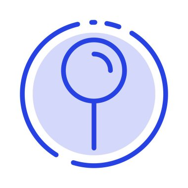 Konum, Harita, İşaretçi, Mavi Noktalı Çizgi Simgesini Sabitleme