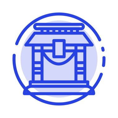 Kapı, Köprü, Çin, Çin Mavi Noktalı Hat Hattı Simgesi