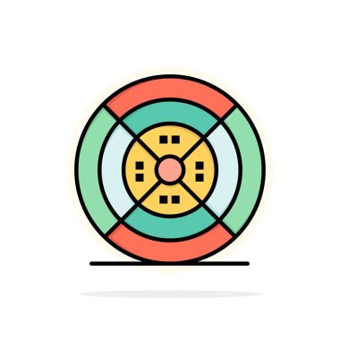 Film, Filament, Baskı, Baskı Soyut Daire Arka Plan Düz 