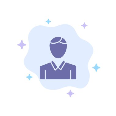 Hesap, İnsan, İnsan, Soyut Bulut Backgrou Kişi Mavi Simge