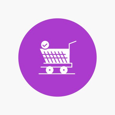 Trolley, Perakende, Alışveriş, Araç beyaz simgesi