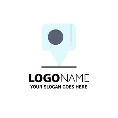 Bangladeş, Sohbet, Bayrak, Bangladeş İş Logo Şablonu. Düz Colo