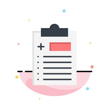 Tıp, Pano, Test, Tıp Soyut Düz Renk Simge Temp