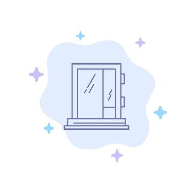 Abstra'da Kapı, Pencere, Bina, İnşaat, Onarım Mavi İkonu