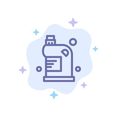 Temiz, Temizlik, Drenaj, Sıvı, Soyut C Ev Mavi Simge