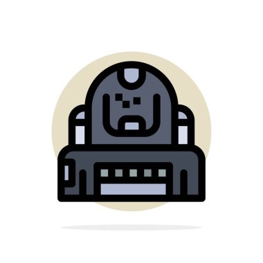 Astronot, Kozmonot, Kaşif, Kask, Koruma Soyut Circ