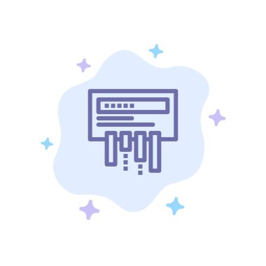 Alıcı, Yönlendirici, Wifi, Soyut Bulut Backgr Radyo Mavi Simge