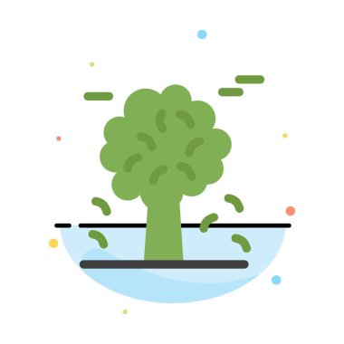 Alp, Arktik, Kanada, Çam Ağaçları, İskandinavya Soyut Flat Co