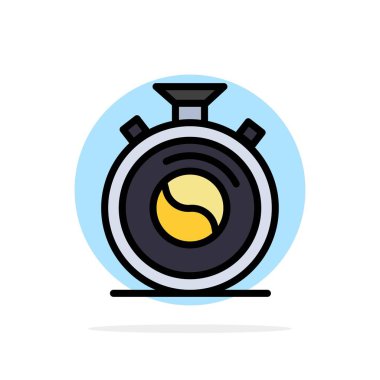 Saat, Konsantrasyon, Meditasyon, Uygulama Soyut Daire Backg