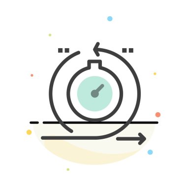 Çevik, Döngü, Gelişim, Hızlı, Yineleme Soyut Düz Renk I