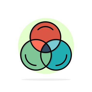 Rgb, Renk, Web Soyut Daire Arka Plan Düz renk Simgesi