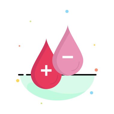 kan, damla, sıvı, Artı, Eksi Düz Renk Simgesi Vektör