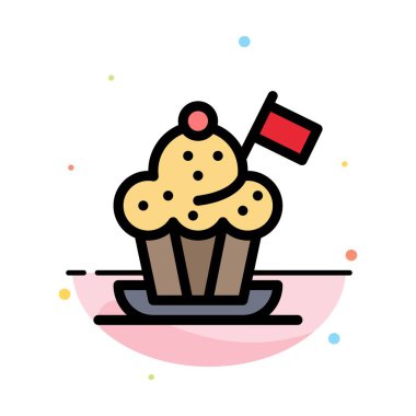 Şef, Şef Şapka, Ocak, Tencere Şapka, Bayrak Soyut Düz Renk Ico