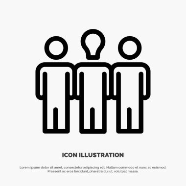 Koç, daybed, öğrenme, motivasyon hattı simge vektör