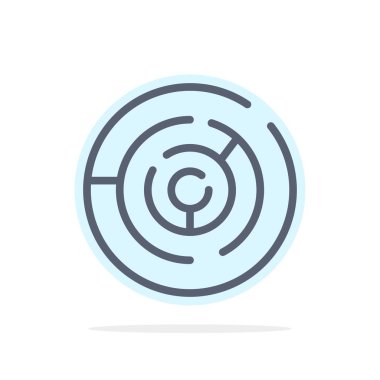 Daire, Daire Labirent, Labirent, Labirent Soyut Daire Arka Plan 