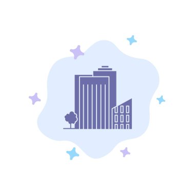 Bina, Yapı, Yurt, Kule, Abst Emlak Mavi Simge