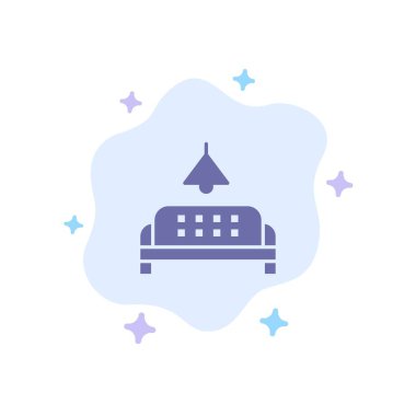 Kanepe, Mobilya, Lump, Soyut Bulut Backgrou Üzerinde Ev Mavi Sonu