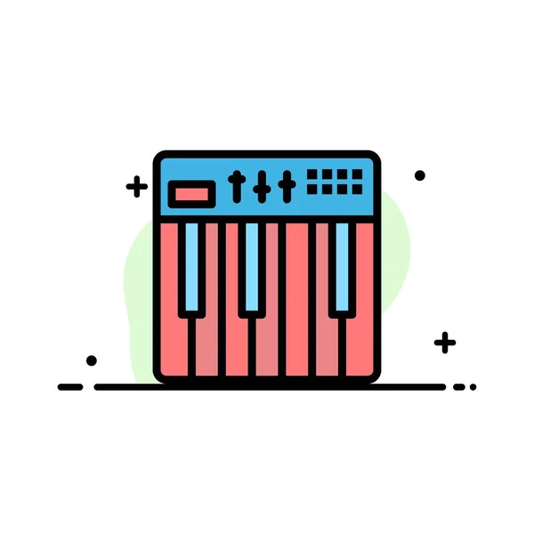 Мбаппе, аппаратура, клавиатура, Midi, музыкальный бизнес — стоковый вектор