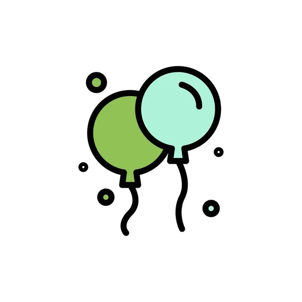 Bublina, moucha, Irská ikona ploché barvy. Ikona vektorové nápisu Templ — Stockový vektor