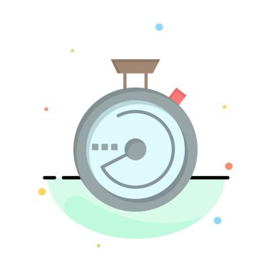 Gözat, Pusula, Navigasyon, Konum Soyut Düz Renk Simgesi T