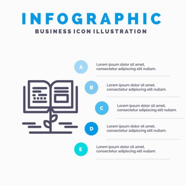 Büyüme, Bilgi, Büyüme Bilgisi, Eğitim Mavi Bilgi Grafikleri