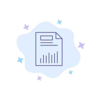 Belge, İş, Grafik, Finans, Grafik, Kağıt, İstatistik Blu