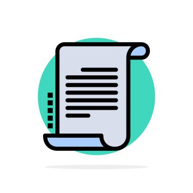 Kararname, Roman, Senaryo, Senaryo Soyut Daire Arka Plan F