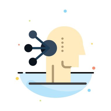 Yetenekler, Çeşitler, Konsantrasyon, İnsan Soyut Düz Renk 