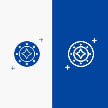 Kozmos, Galaksi, Parlak, Uzay, Yıldız, Evren Çizgisi ve Glyph Soli