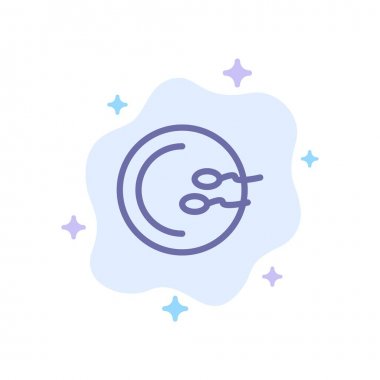 Süreç, Tıp, Üreme, Tıp Mavi Simge Soyut C