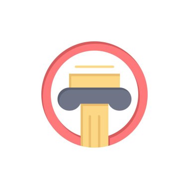 Sütun, Mimari, Bina, Dekorasyon, Yunan Düz Renk Ic