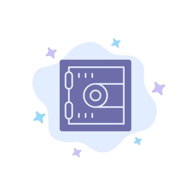 Soyut Bulut Arka Planda Soyunma, Kilit, Motivasyon Mavi Sonu