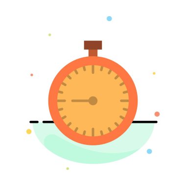 Kronometre, Saat, Hızlı, Hızlı, Zaman, Zamanlayıcı, Soyut Düz İzle 