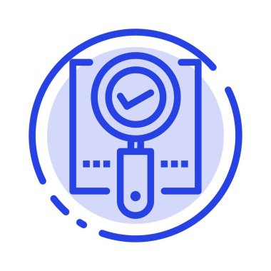 Keşfet, Bul, Büyüteç, Tamam, Mavi Noktalı Çizgi Simgesini Ara