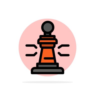 Satranç, Oyun, Oyuncu, Kral, Poker Soyut Daire Arka Plan Düz