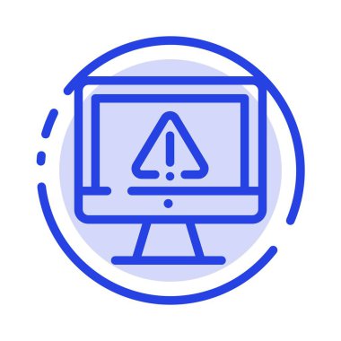 Bilgisayar, Veri, Bilgi, İnternet, Güvenlik Mavi Noktalı Hat