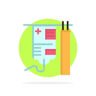 Damla, Hastane, Tıp, Tedavi Soyut Daire Arka Plan Fl