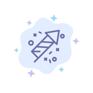 Yangın İş, Yangın, Kanada, Soyut Bulut Arka Plan Mavi Simge