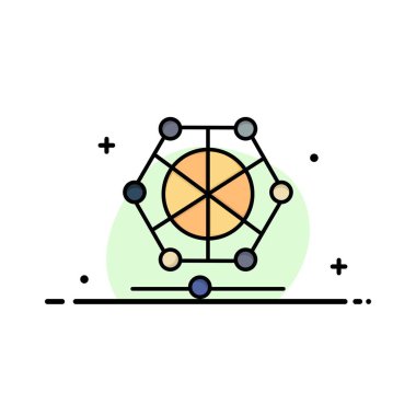 Makine, Öğrenme, Dil, Veri İş Düz Hat Dolu Ico