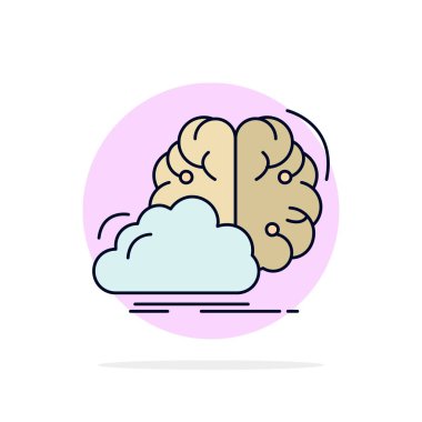 beyin fırtınası, yaratıcı, fikir, yenilik, ilham düz Colo