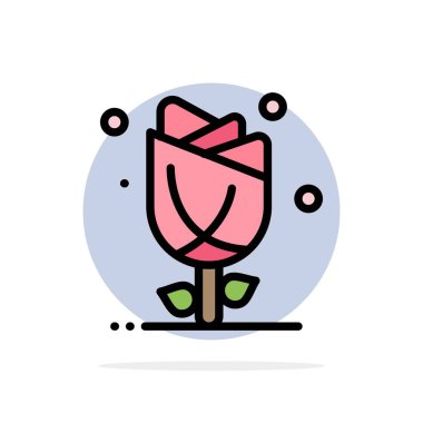 Flora, Çiçek, Çiçek, Doğa, Gül Soyut Daire Arka Plan F