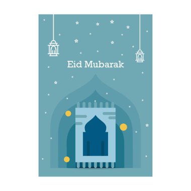 Ramazan Kareem tebrik şablonu. Arapça kaligrafi ve tradito