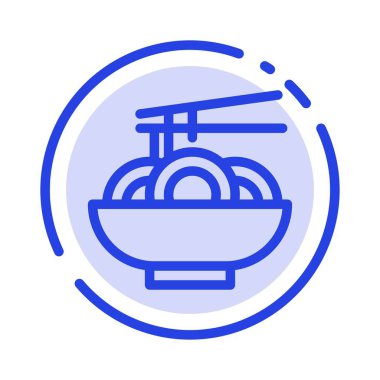 Erişte, Gıda, Çin, Çin Mavi Noktalı Çizgi Hattı Simgesi