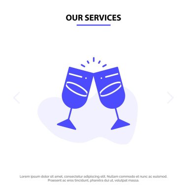 Hizmetlerimiz İçecek, Alkol, Meyve Suyu, Romantik, Çift Katı Glyph