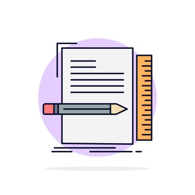 Kod, kodlama, dosya, programlama, komut dosyası Düz Renk Simge Vektör