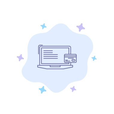 Ödeme, İş, Bilgisayar, Kredi Kartı, Online Ödeme Blue Ic