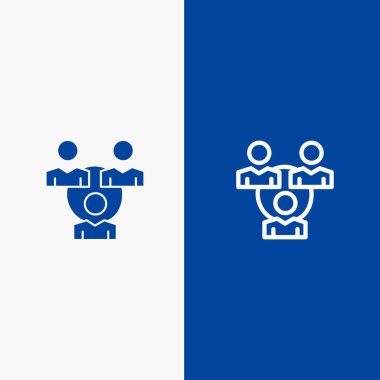 Bağlantı, Toplantı, Ofis, İletişim Hattı ve Glyph Katı 